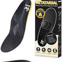 Cushwork Metatarsalgia Insoles for Ball of Foot Pain,Morton's Neuroma,Arch Supports Insoles,Orthotic Insoles,Men Women Shoe Insert for Metatarsal,Foot Pain Relief Size B