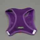 rabbitgoo Small Dog Harness, Step-in Soft Mesh Puppy Vest with Safety Buckle, Breathable Reflective Pet Harness for  Dogs, Purple L