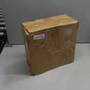 Eaasty Set of 4 Decorative Storage Boxes with Lids, Kraft Paper Boxes with Gold Label Holders, Decorative Photo Memory Keepsakes Storage, Cardboard Organizers for Home Decor, Office Organizing(Blue)