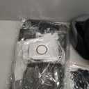 BBTO 43 Pcs Car Accessories Set for Women Front Seats and Rear Bench Polyester Car Seat Protectors Wheel Cover Seat Floor Mats Full Crystal Automotive Interior Decor(Gray and Black)