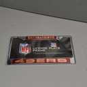 Rico Industries NCAA Unisex-Adult Laser Cut Inlaid Standard Chrome License Plate Frame (6 x 12.25-", Team Color)