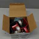 2-Pack Wrapping Paper Cutter with Wheels & Tape Dispenser - Gift Wrap Tool Kit with Replaceable Blades for Christmas, Birthday - Safe, Efficient, and Precise Cutting (Red)