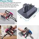 TPDL Adapter for Makita Battery Convert for Dyson Type-A DC31 DC34 DC35 DC44 DC45 for Dyson Handheld Cordless Vacuum Animal 917083-01(Not fit All Type B Model, not for DC44 MK2)