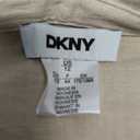 DKNY Women's Sleeveless Collared Neck Mélange Washer Fit and Flare Dress, 12, Beige