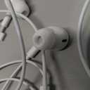 2 Packs Wired Earphones/Headphones for iPhone with Built-in Microphone and Volume Control, Earbuds Compatible with iPhone 14/13/12/11/XR/XS/X/8/7/SE/Pro/Pro Max, Support All iOS System,