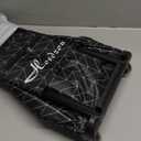 Small Collapsible Shopping Cart, Shopping Cart with Wheels, Folding Portable Bag, Waterproof Rolling Bag, Trolley Tote Stair Climbing for Traveling, Gift for Women&Older (Black&Expandable Bag)