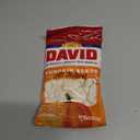 DAVID All Natural Pumpkin Seeds, 2.25 oz. (Pack of 12) Best Before Mar. 19, 2027