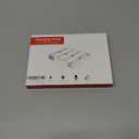 Retro Style Charger for Nintendo Switch 2 Joy-Con Controllers - 4 in 1 Charger Station with LED Indicators, Overcharge Protection (Red/White Edition)