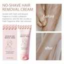 NEW No Shave Hair Remover for Women, Fast and Gentle, Moisturizes and Nurtures Skin, Leaves Skin Smooth & Soft, 5.29 oz (1 PC)