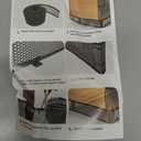 Under Couch Blocker, 4''x39.3ft Under Bed Blocker for Pets, Toy Blockers for Under Furniture with 30 Zip Ties, Couch Accessories (White)