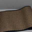 Kitchen Rugs and Mats Non Skid Washable Set of 2 PCS, Absorbent Runner Rugs for Kitchen, Front of Sink, Kitchen Mats for Floor, 17.3"x 47"+17.3"x 29" (Black)