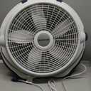 Lasko Wind Machine Fan, Air Circulator Fan with 3 Speeds, 20" Model 3300, Gray