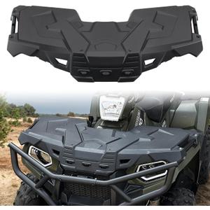 Front Rack Compatible with Polaris Sportsman 450 570 2017-2021 Accessories Replace for #2636440-070 Front Black Storage Cover Lid w/Plugs Assembly