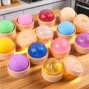 24 Pack Dumpling Squishy Mystery Box, Mystery Dumpling Squishy Set, Dumplings Squeeze Fidget Toys, Dumplings Squishies for Kids Party Favors Goodie Bag Stuffers Classroom Prizes