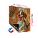 2 x HOMETITUTE Dishwasher Magnet Cover 23x26 Inch Dog Dishwashing Pattern