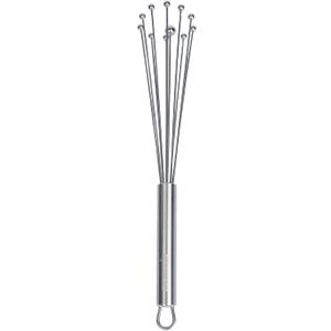 Restaurantware-German Standard 10.6 Inch Ball Whisk, 1 Dishwashable Kitchen Whisk - Ergonomic Handle, Durable, Stainless Steel Manual Egg Beater, Suitable For Whisking, Stirring, Mixing, Beating