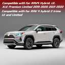 BDFHYK Mud Flaps Splash Guards Compatible with Toyota RAV4 Hybrid LE XLE Premium Limited Without Fender Flares, 2019-2023