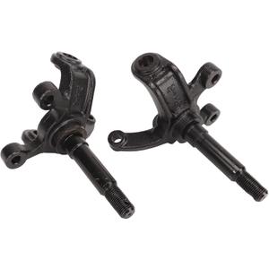 Steering Strut Knuckle Spindle,2 Pcs Wheel Steering Knuckle Spindle Brake Disc Wheel Axle Hub Flange for ATV Kart