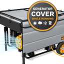 IGAN Generator Covers While Running for most 3500w-12000w Generators - Ultra Heavy Duty Generator Covers for Outside - Portable Waterproof Generator Cover, Generator Enclosure Outdoor Gray