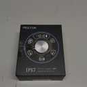 Bluetooth Shower Speaker, Portable Bluetooth 5.3 Speakers Wireless with Time Display, IP7 Waterproof Speakers with RGB Light, Suction Cup, Mini Stereo Speaker for Bathroom Party Beach Outdoor, Blue