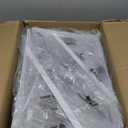 16 Pack L18 x H 12" White Heavy Duty Shelf Brackets with Screws Metal Shelf Brackets Shelf Support Angle Brackets for Shelves L Brackets Heavy Duty Floating Shelf