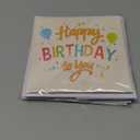 Pack of 2, 3D Popup Happy Birthday Cards - Musical Light Up Greeting Card - Balloons Gifts Cake Party - Includes Blank Card, White Mailing Envelope - Plays Happy Birthday Song - Kids Adults