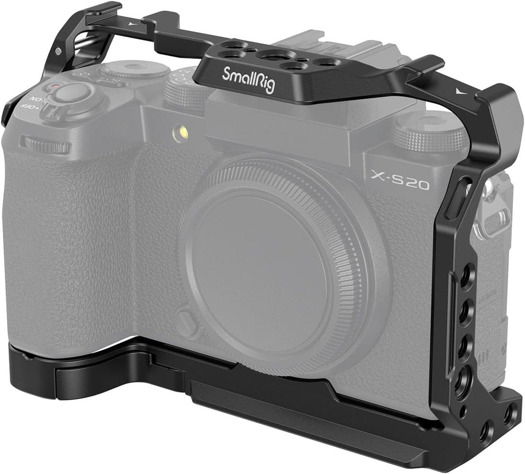 SmallRig X-S20 Camera Cage for FUJIFILM X-S20, Aluminum Alloy Full Cage, w/Quick Release Plate for Arca-Swiss, for Photography, Shooting, Video Creators - 4230 SmallRig X-S20 Camera Cage for FUJIFILM X-S20, Aluminum Alloy Full Cage, w/Quick Release Plate for Arca-Swiss, for Photography, Shooting, Video Creators - 4230