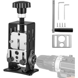 Manual Wire Stripping Machine 0.06-1'', Scrapping Copper Wire Stripper, Drill Powered Hand Crank Wire Stripper Tool for Leftover Cable Recycling