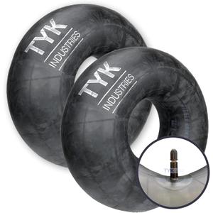 (2-Pack) TYK Industries 16" Truck Tire Inner Tube, Heavy Duty Replacement 215/85R16, 235/85R16, 245/75R16 Tire Tube for Car, Light Truck, and Trailer with 16 Inch Rim, TR13 Short Rubber Valve Stem