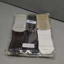 3 x Pilates Grip Socks for Women Non Slip Crew Socks, Elderly
