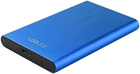 Electronics Video Games Replacement Parts Accessories 2.5 inch USB3.0 SATA Hard Disk Enclosure Box Aluminum Alloy Screw-Free Tool-Free Structure for 7mm 9.5 mm 2.5 inch SATA - (Color: Blue)