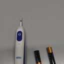 Amazon.com : Oral-B Pro 100 Precision Clean, Battery Powered Electric Toothbrush, Blue and White : Battery Operated Toothbrushes : Health & Household