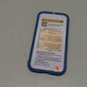 Miracase Magnetic Glass for iPhone 15 Plus Case,Compatible with MagSafe,Full-Body Protection Bumper with Shockproof Military-Grade,Built-in 9H Tempered Glass Screen Protector,Capri Blue