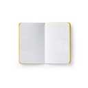 2 x Olimpia Zagnoli Yellow Small Sewn Lined Notebook