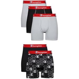 Champion Men's Everyday Active Lightweight Stretch Boxer Briefs - 5 Pack