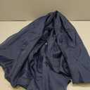 Aiyufeng Long Navy Blue Sheer Curtains 96 inches Long for Living Room, Privacy Sheer Curtains Window Treatment Translucent Sheer Drapes for Farmhouse/Cottage, 40" Wide (2 Panels)