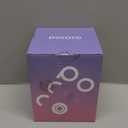 POCOCO Galaxy Star Projector for Bedroom with Replaceable Optical Film Discs, Home Planetarium Night Light Projector with High-Definition Soft Light for Relax, Study, and Meditate, Stress Relief Gifts (White)