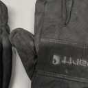 Carhartt Men's Waterproof Insulated Knit Cuff Glove (Medium, Black)
