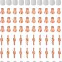 70Pcs PT31 Plasma Cutter Consumables, HEROCUT Plasma Cutter Torch Accessories for CUT35i CUT45 CUT50 Plasma Cutter with PT-31 JG-40 LG-40 Plasma Cutter Torch