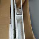 COMHOMA Makeup Vanity Desk with Mirror and Lights, Vanity Table and Chair Set with 5 Drawers and Charging Station, Bedroom Dresser LED Mirror Stepless Dimmable & 3 Color Modes Adjustable, Pearl White (Large)