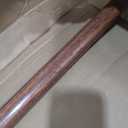 Brazos Handcrafted Wood Walking Stick, Twisted Oak, Backpacker Style Handle, for Men & Women, Made in The USA, 58 Inch