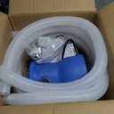 DeeprClean 300GPH Pool Filter Pump for Small Above Ground Pools, Promoted Water Circulation & Filtration, Fits Type-I Filter Cartridge,ETL Certified Small Pool Pump with GFCI for Safe Protection -Blue