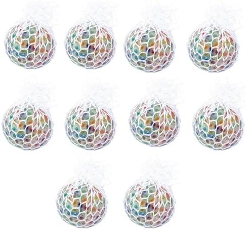 Decompression Grape Balls, 20 Pcs 2 Inch Soft Plastic Colorful Squeeze Ball for Pinching in Life