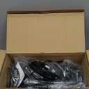 DXOPHIEX 15inch Dual Reptile Light Fixture, Max 150W Dual Reptile Heat Lamp with Separate Switches, Double Dome Lamp UVB Light Fixture for Bearded Dragon, Turtles, Snake and Lizard Terrarium