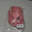 karlery Girls Long Pink Wave Wig with Barrette Halloween Cosplay Party Costume Wig