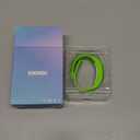 Gosasa Lightweight LED Digital Sport Watch Waterproof Fitness Tracker with Calorie Counter, Pedometer, Vibrating Alarm, USB Rechargeable Silicone Wristband for Men Women (Green)