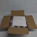 100 Pack - 16 oz Clear Plastic Cups with Lids and Straws, Sturdy & Food Safe Iced Coffee Cups with lids, Disposable Plastic Smoothie Cups for Cold Drinks