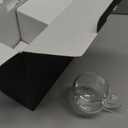 Espresso Cups Set Of 4,Double Wall 5OZ Hand Blown coffee Shots Glass,Espresso Coffee Mugs In Gift Box,Perfect For Espresso,Latte,Cappuccinos,Tea Bag,Juice