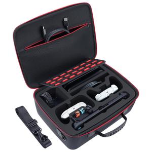 Migitec Hard Case Compatible with Nintendo Switch 2 (2025), Protective Travel Bag for Switch 2 Console, Dock, Up to 2 Pro Controllers, Joy-Con Grip, Power Adapter, 21 Games and Cables