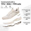 BAASPLOA Women's Casual Fashion Sneakers Lightweight Walking Platform Chunky Shoes for Women Workout Gym Sneakers Non Slip Breathable Tennis Shoes Retro Dad Shoes 8